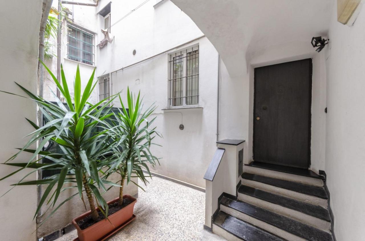 Ferienwohnung Joivy Warm Family Flat For 9, Near Porto Antico Genua Exterior foto