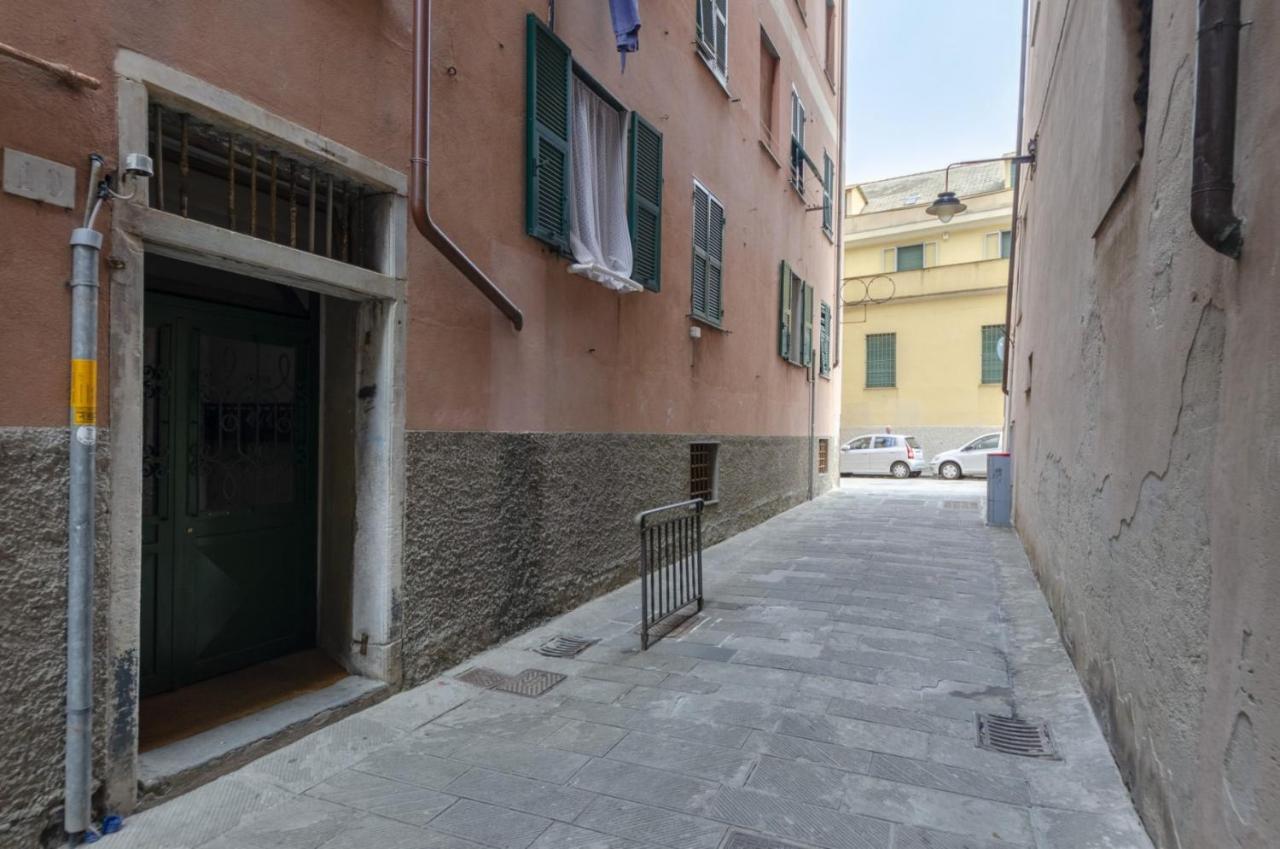 Ferienwohnung Joivy Warm Family Flat For 9, Near Porto Antico Genua Exterior foto
