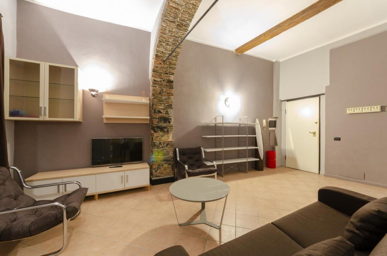 Ferienwohnung Joivy Warm Family Flat For 9, Near Porto Antico Genua Exterior foto