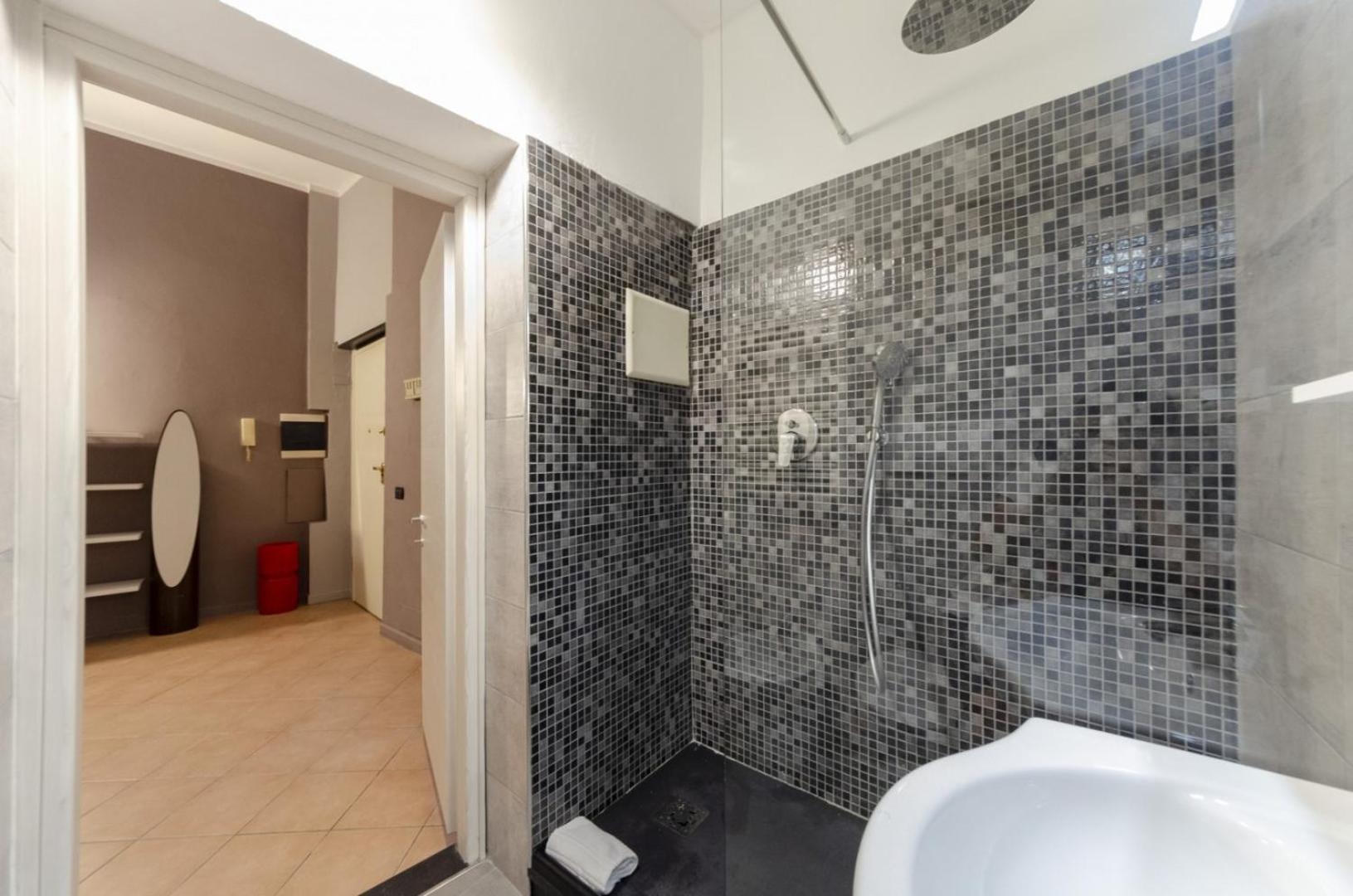 Ferienwohnung Joivy Warm Family Flat For 9, Near Porto Antico Genua Exterior foto